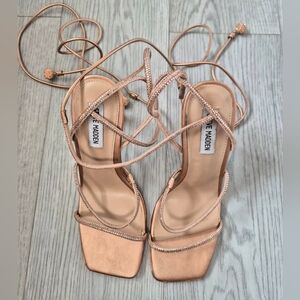 Steve Madden Blush Strappy Heels